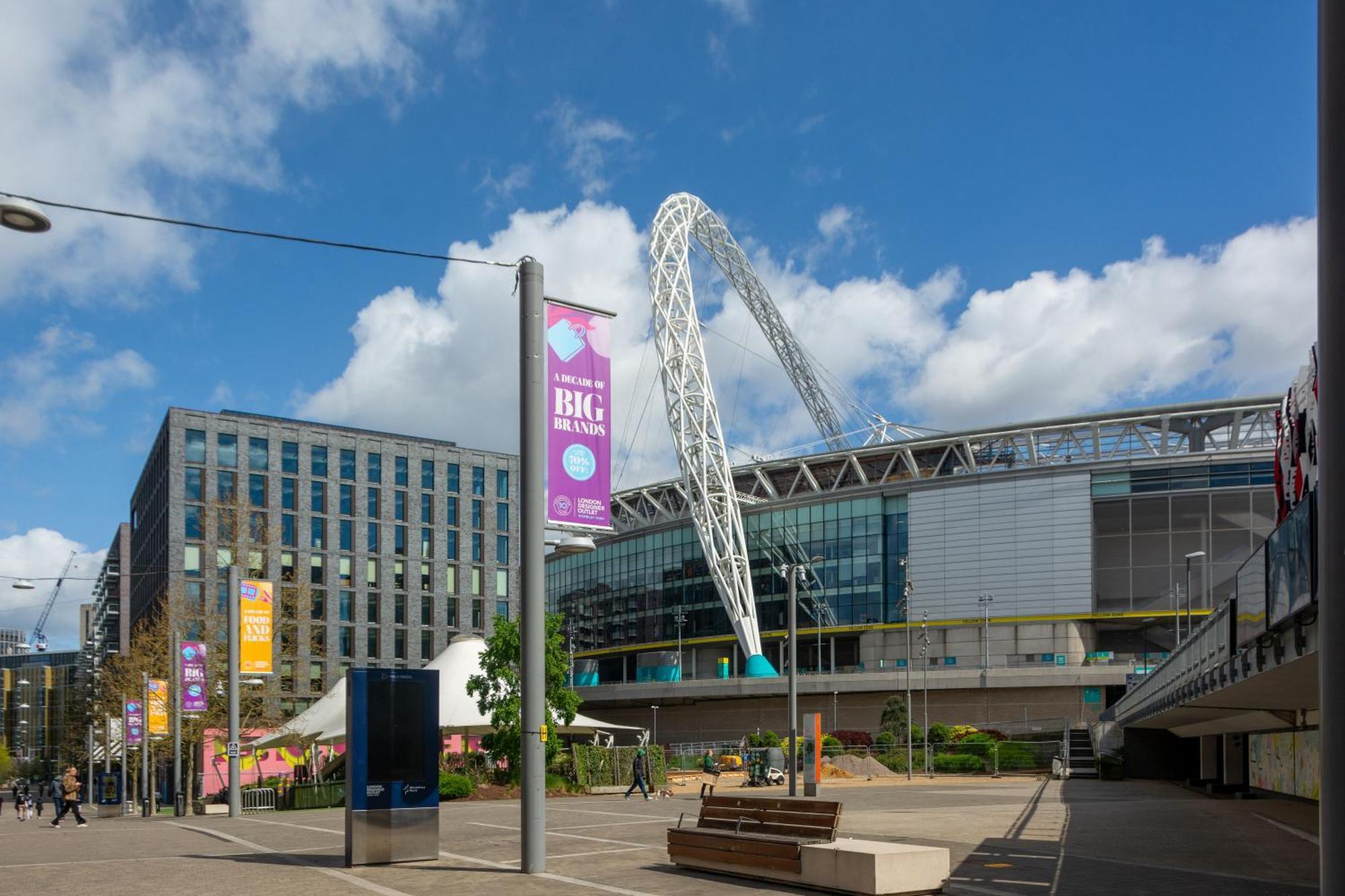 Mysquare State-Of-The-Art 1 Bedroom Apartments Near Wembley Park London Exterior photo