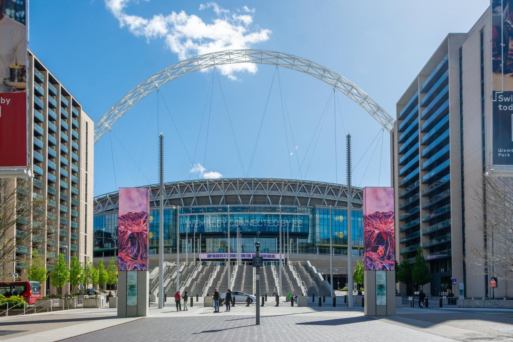 Mysquare State-Of-The-Art 1 Bedroom Apartments Near Wembley Park London Exterior photo